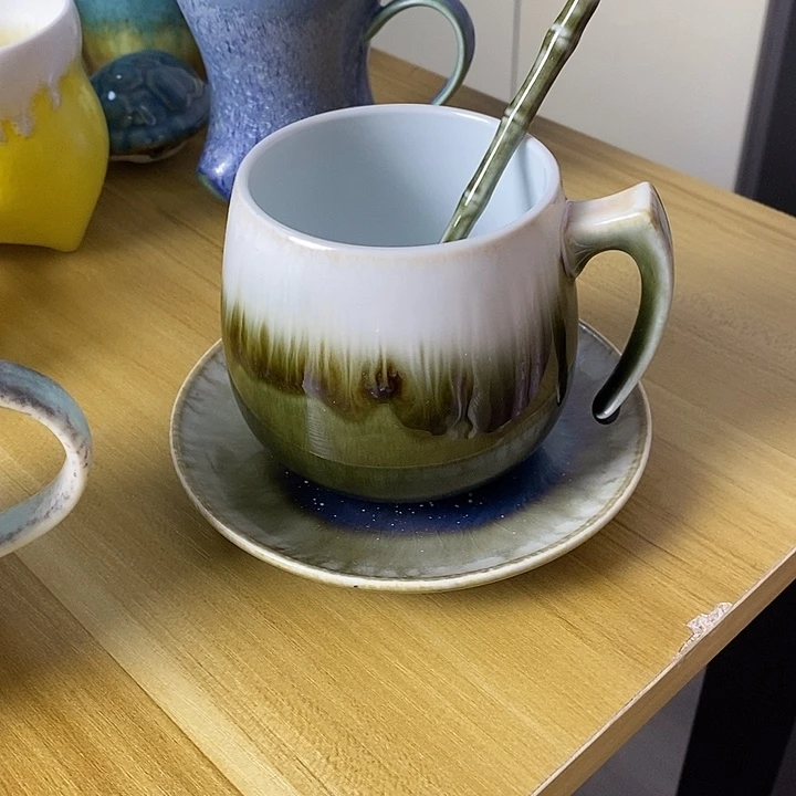 杯子景德镇高温陶瓷咖啡杯套装