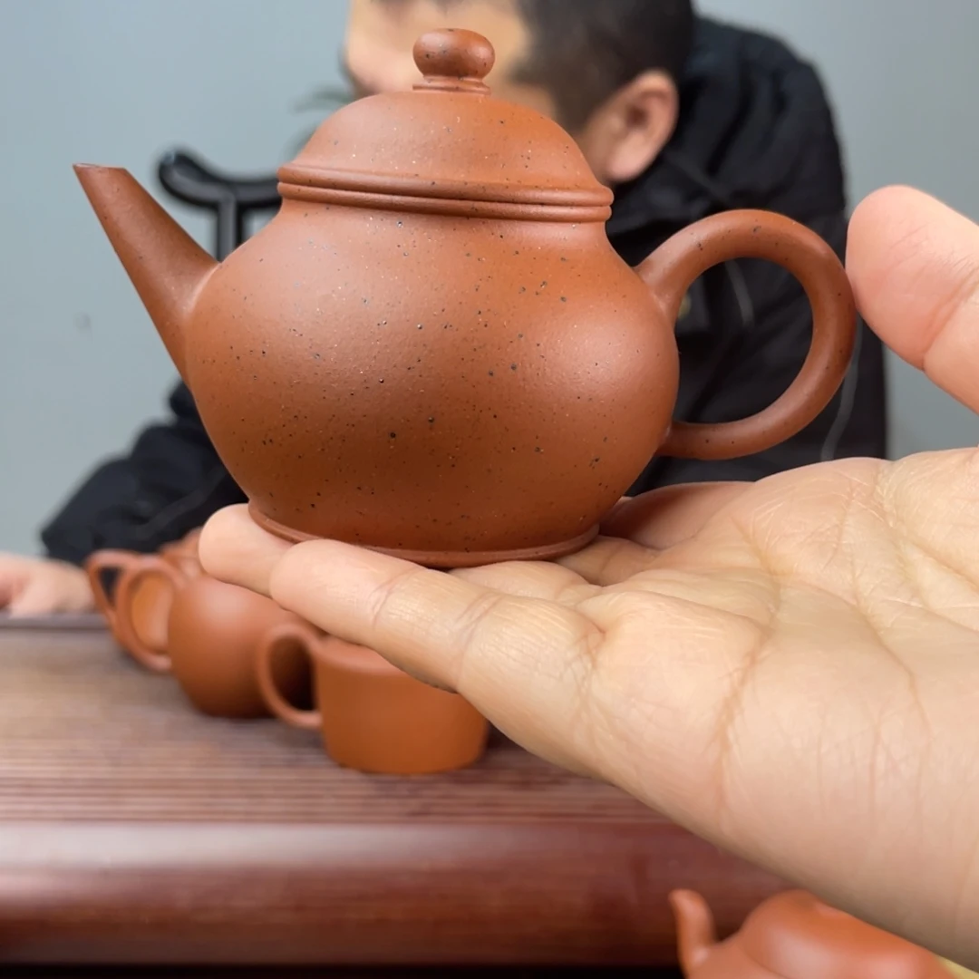 茶壶红泥芭乐水平120cc孤品