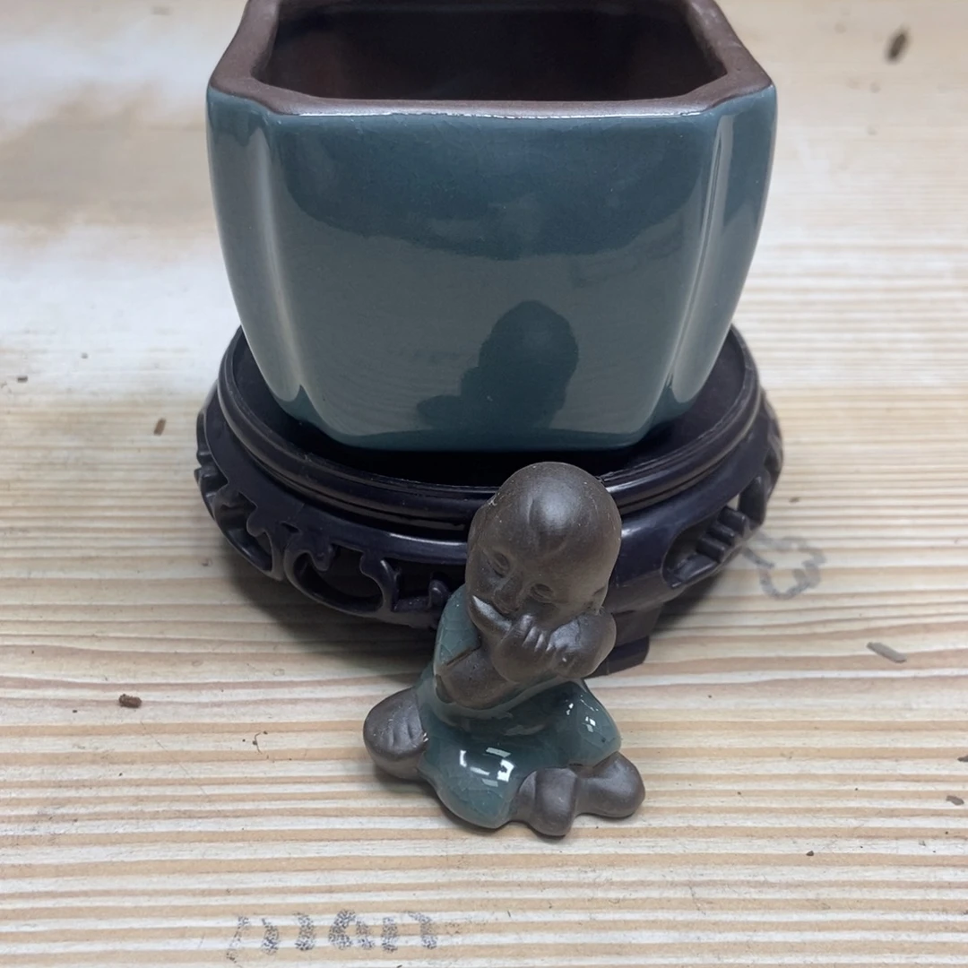 瓷片陶瓷花盆陶瓷艺术