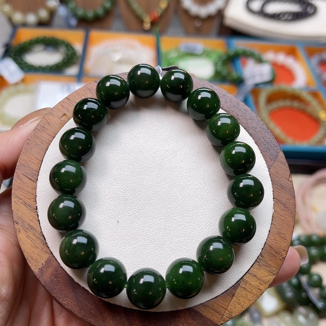 和田玉未镶嵌手串A20卡12