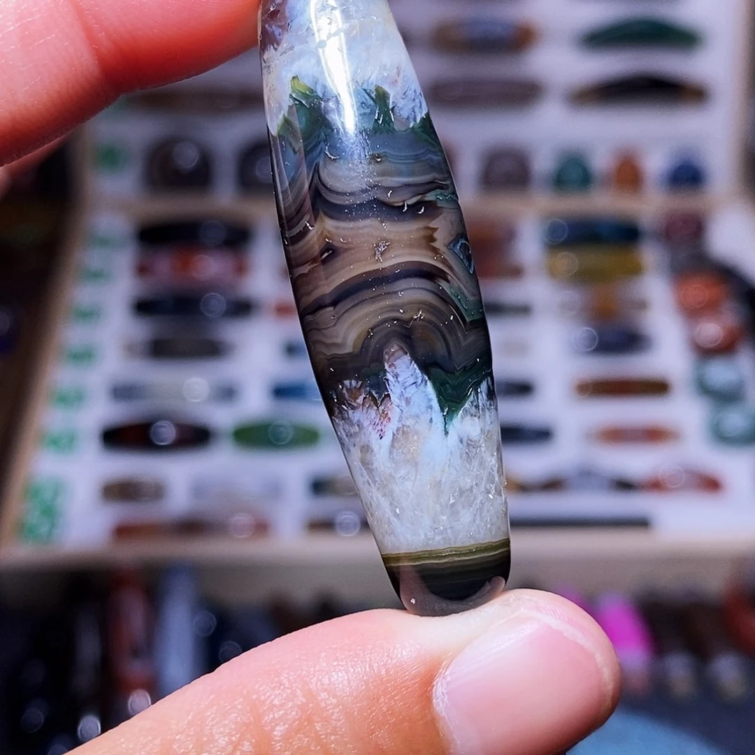 吊坠玛瑙未镶嵌萬*‘Mm