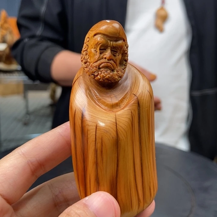 柏木（崖柏）手把件