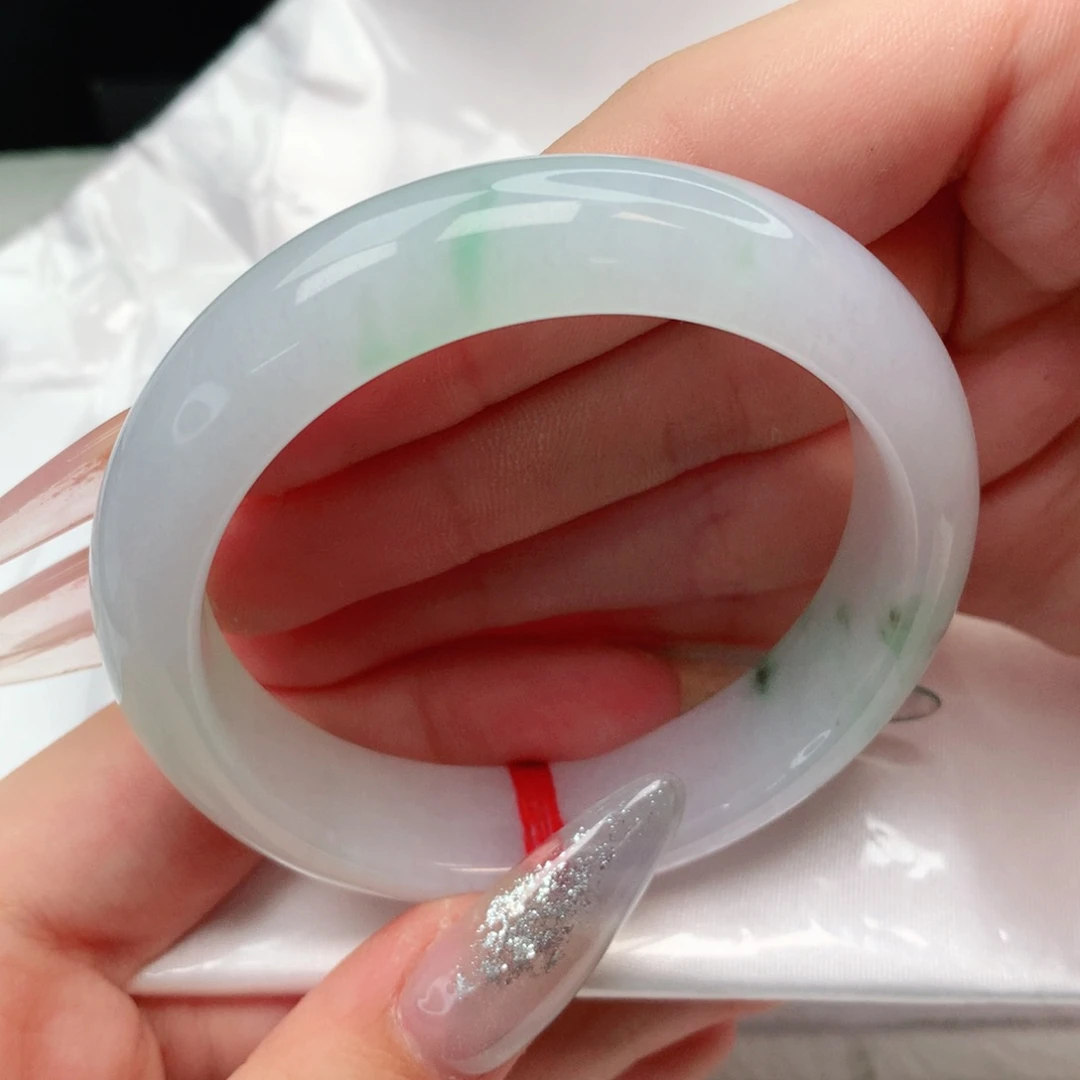 未镶嵌手镯翡翠正圈54