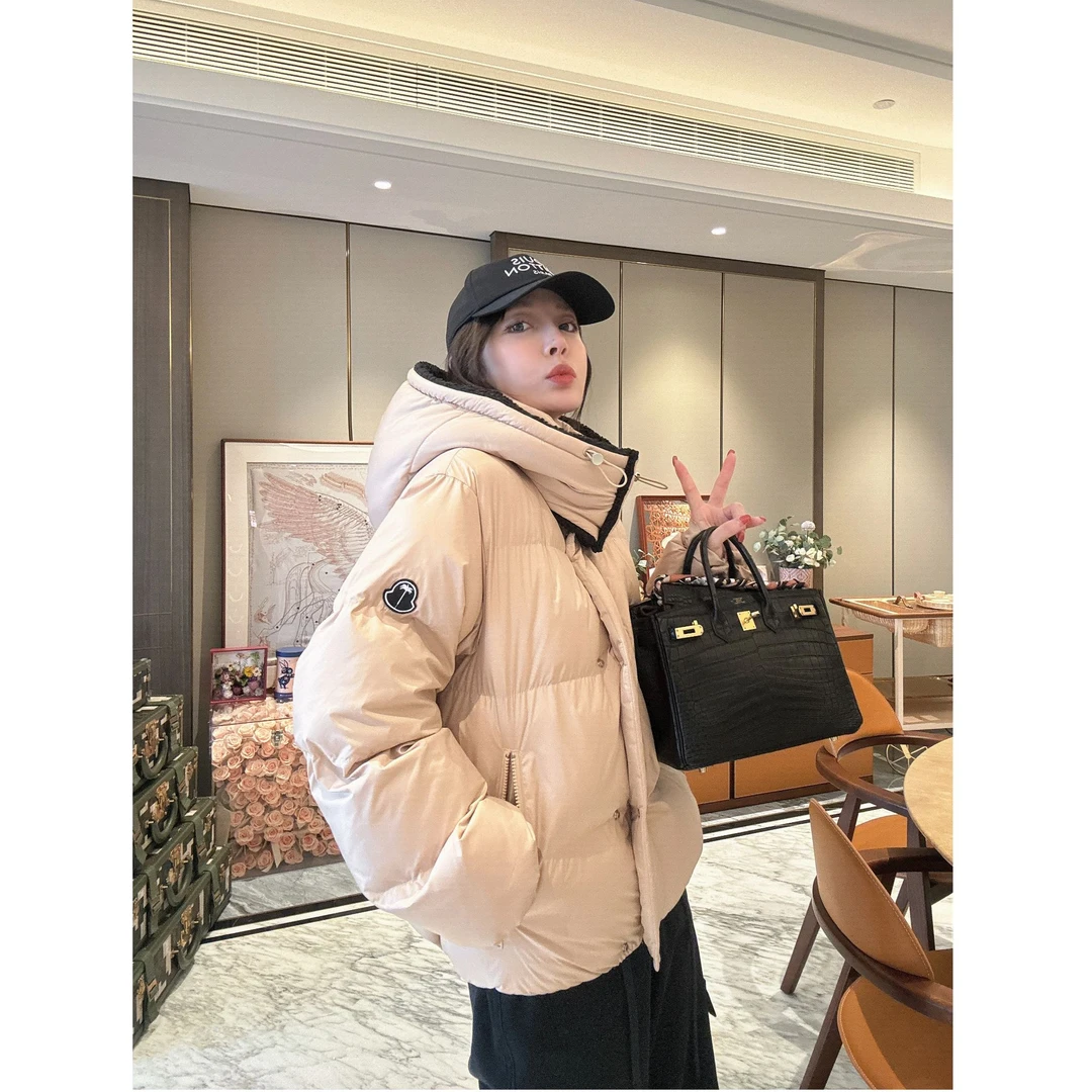 BETTER JOELAY-【酷黑毛绒领】时尚棉服保暖百搭休闲通勤风Z5315