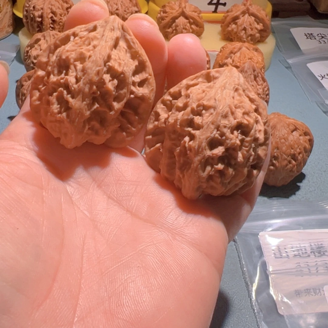 把件文玩核桃火焰马蹄41