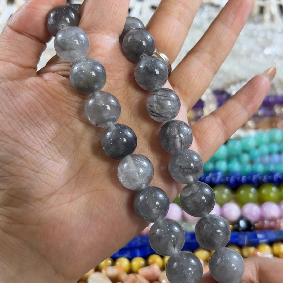 玛瑙/玉髓未镶嵌珠宝半成品天然云雾卡14