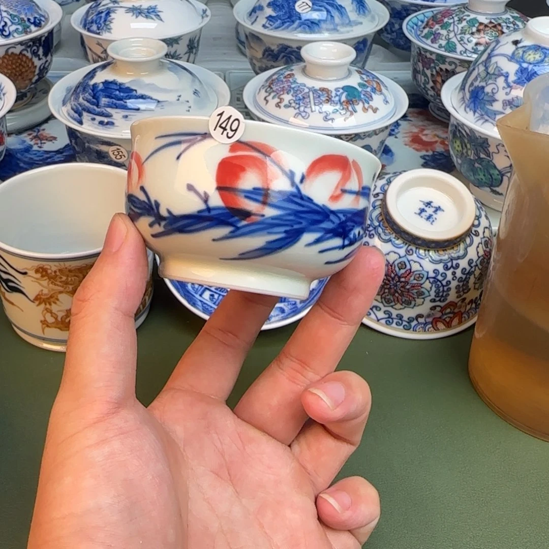 彦祖纯手工手绘茶具149