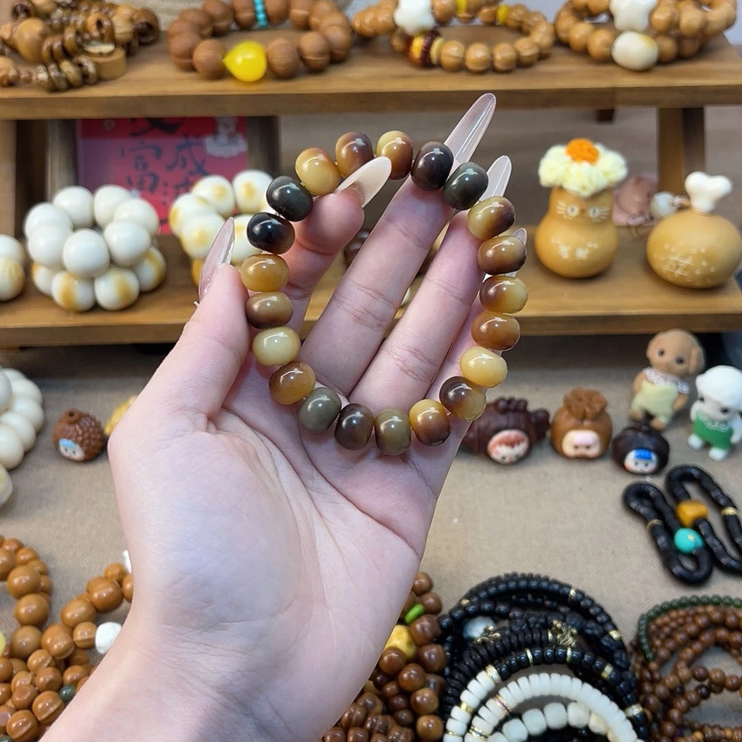 菩提根/象牙果吊坠菩提根手串