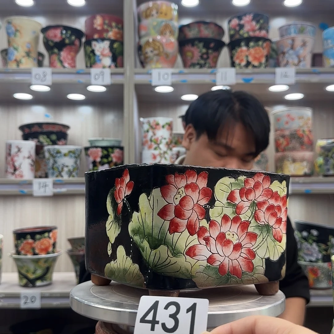 紫砂花盆瑕疵瑕疵431