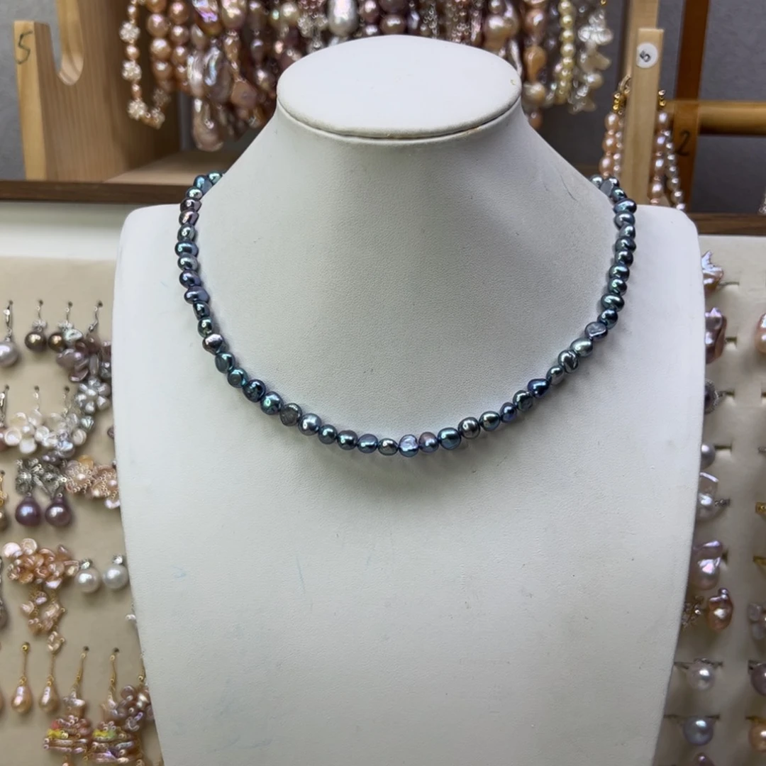 戒指淡水珍珠合金