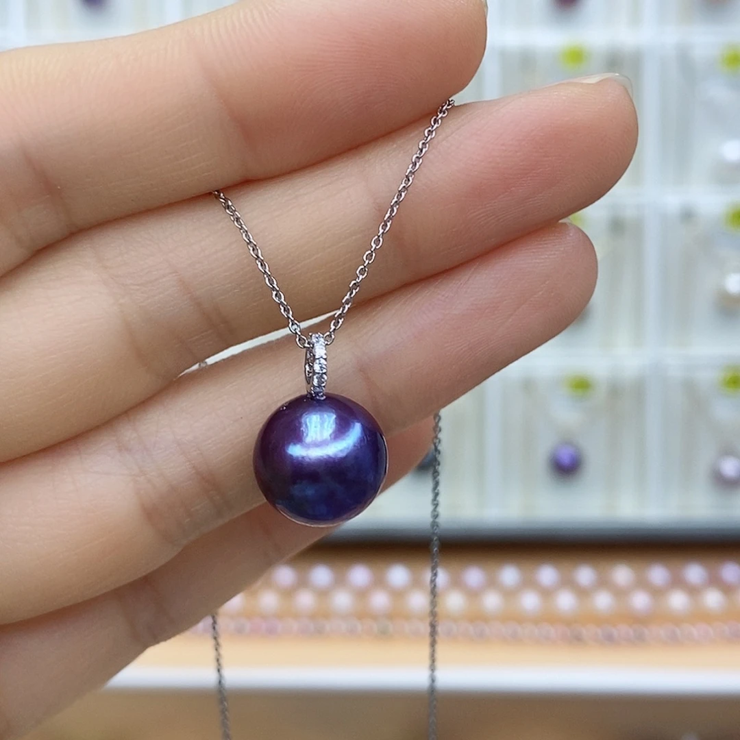 淡水珍珠未镶嵌吊坠(赠链)