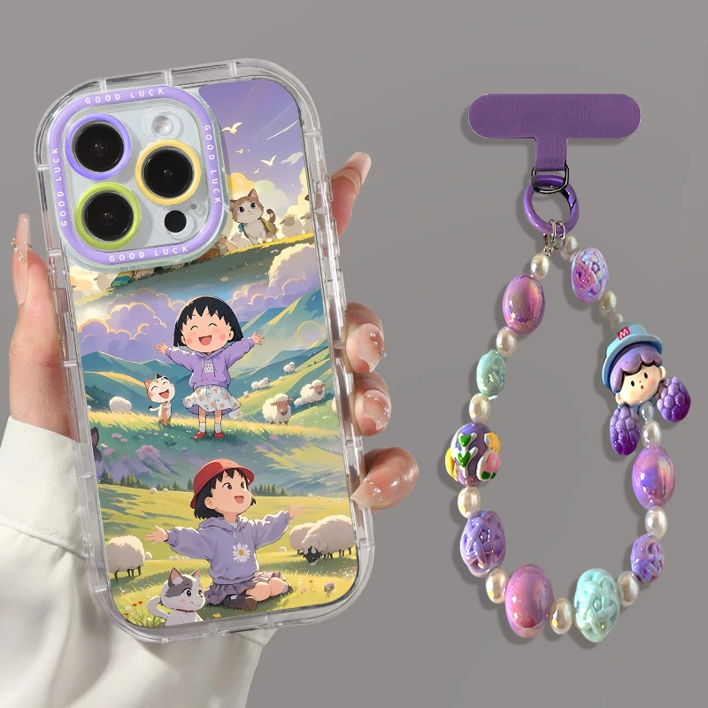 自由小丸子适用苹果16promax手机壳iphone13卡通16可爱15pr奶油壳