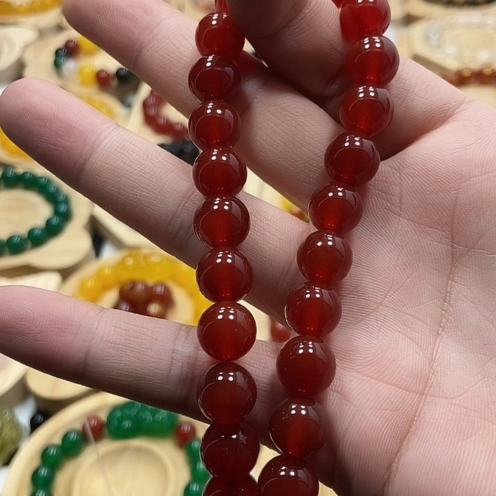 未镶嵌手链玛瑙/玉髓か***墨