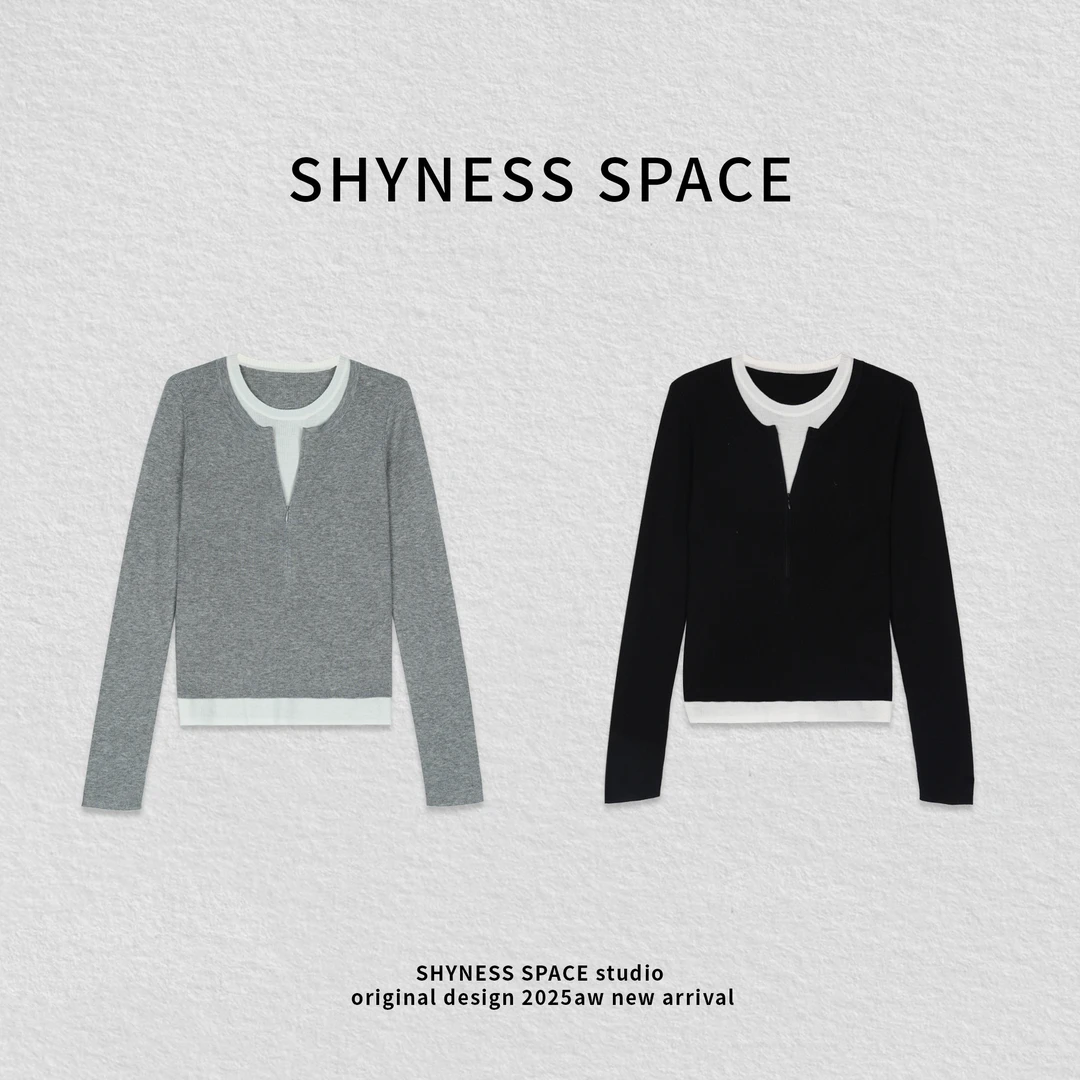 时尚拼接衬衫时尚海妖风工装风千金风甜辣千金风HB858