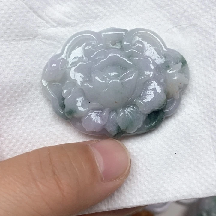 翡翠未镶嵌颈饰天然缅甸翡翠31号