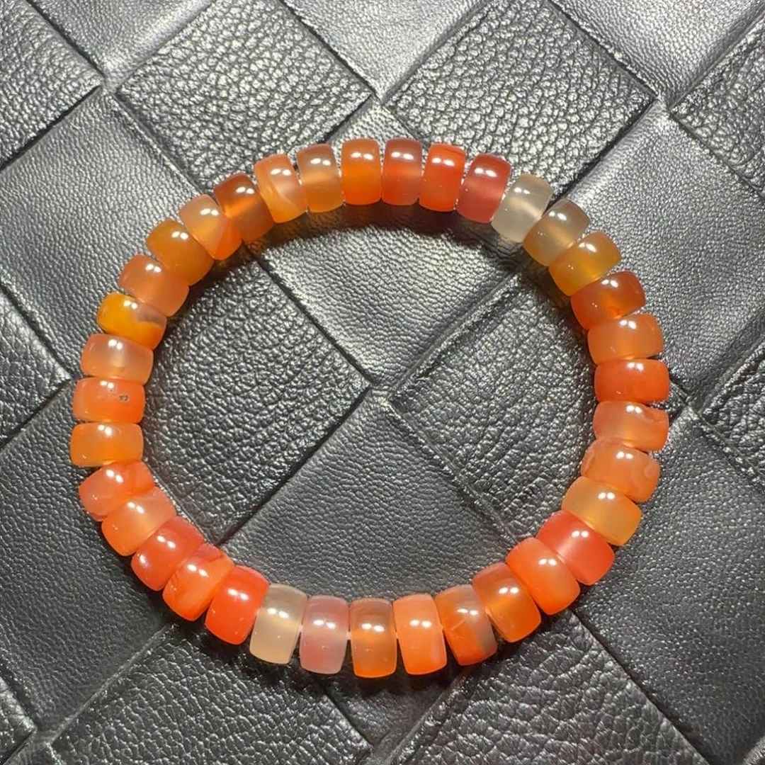 南红玛瑙未镶嵌手串9mm