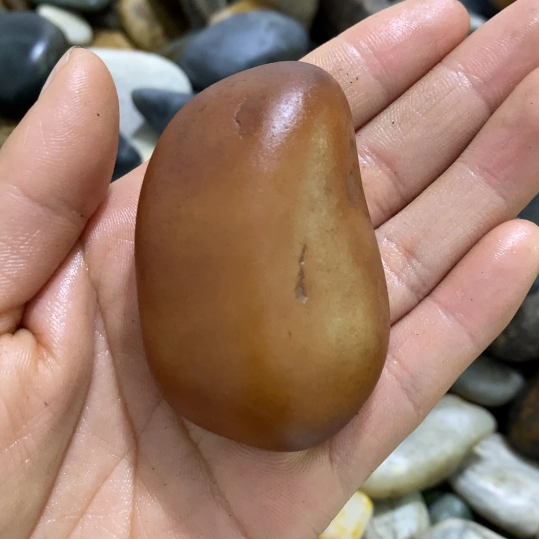 寒***隐和田玉未镶嵌挂件