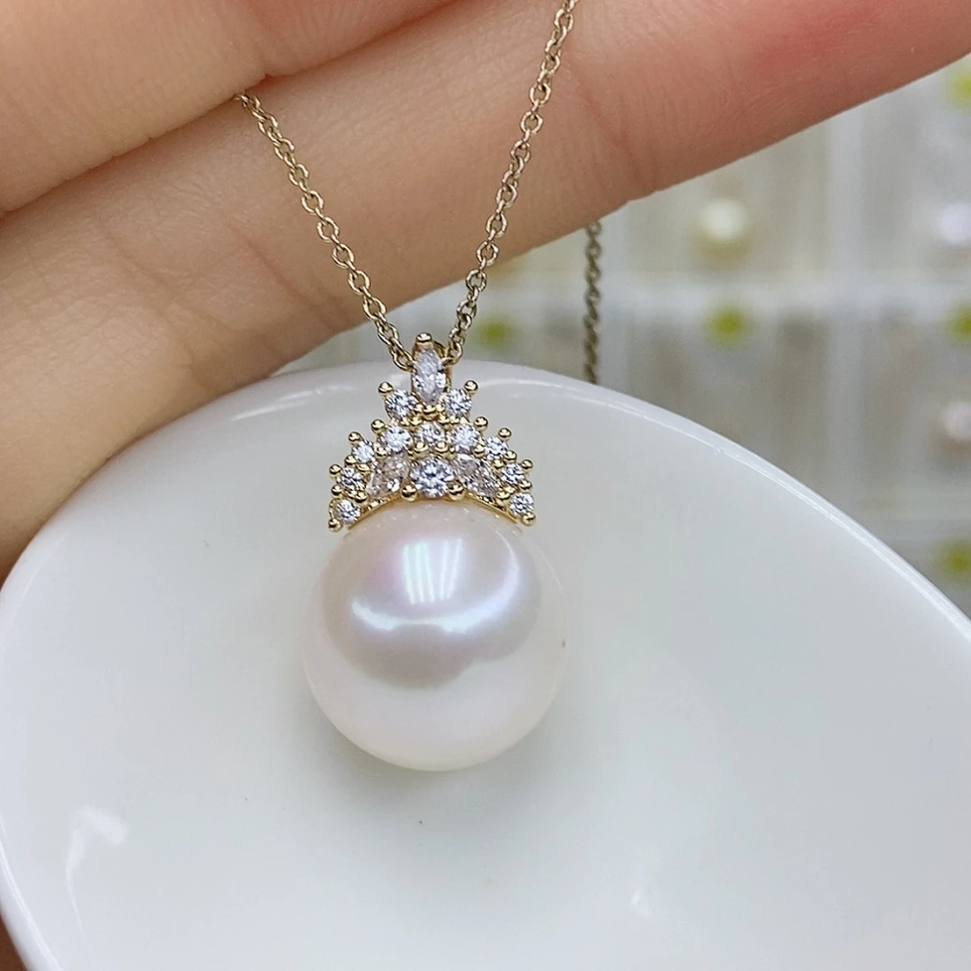 淡水珍珠合金吊坠(赠链)