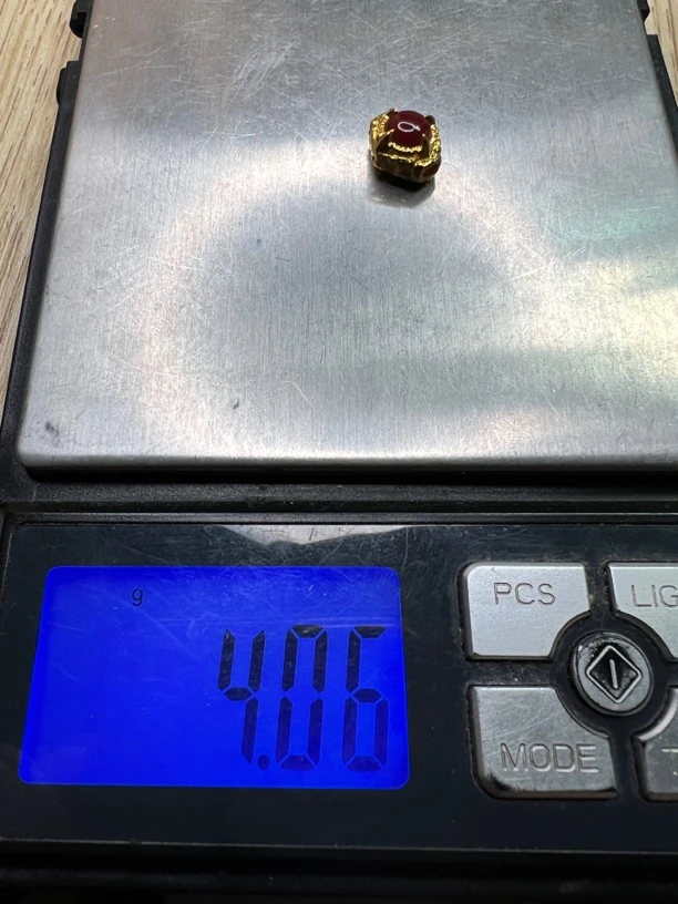 足金镶嵌精工贝云