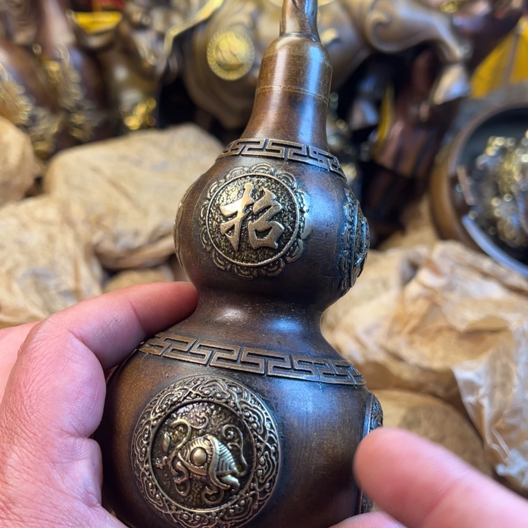 茶壶香炉铜器摆件