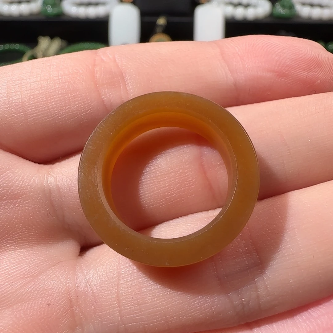 和田玉（糖玉）未镶嵌戒指