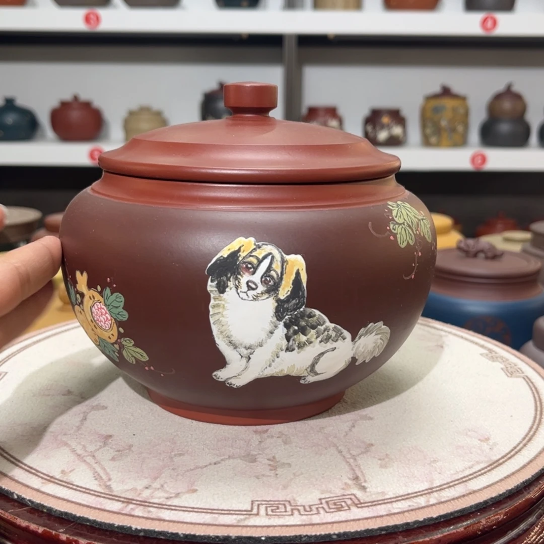 紫砂茶叶罐紫砂罐