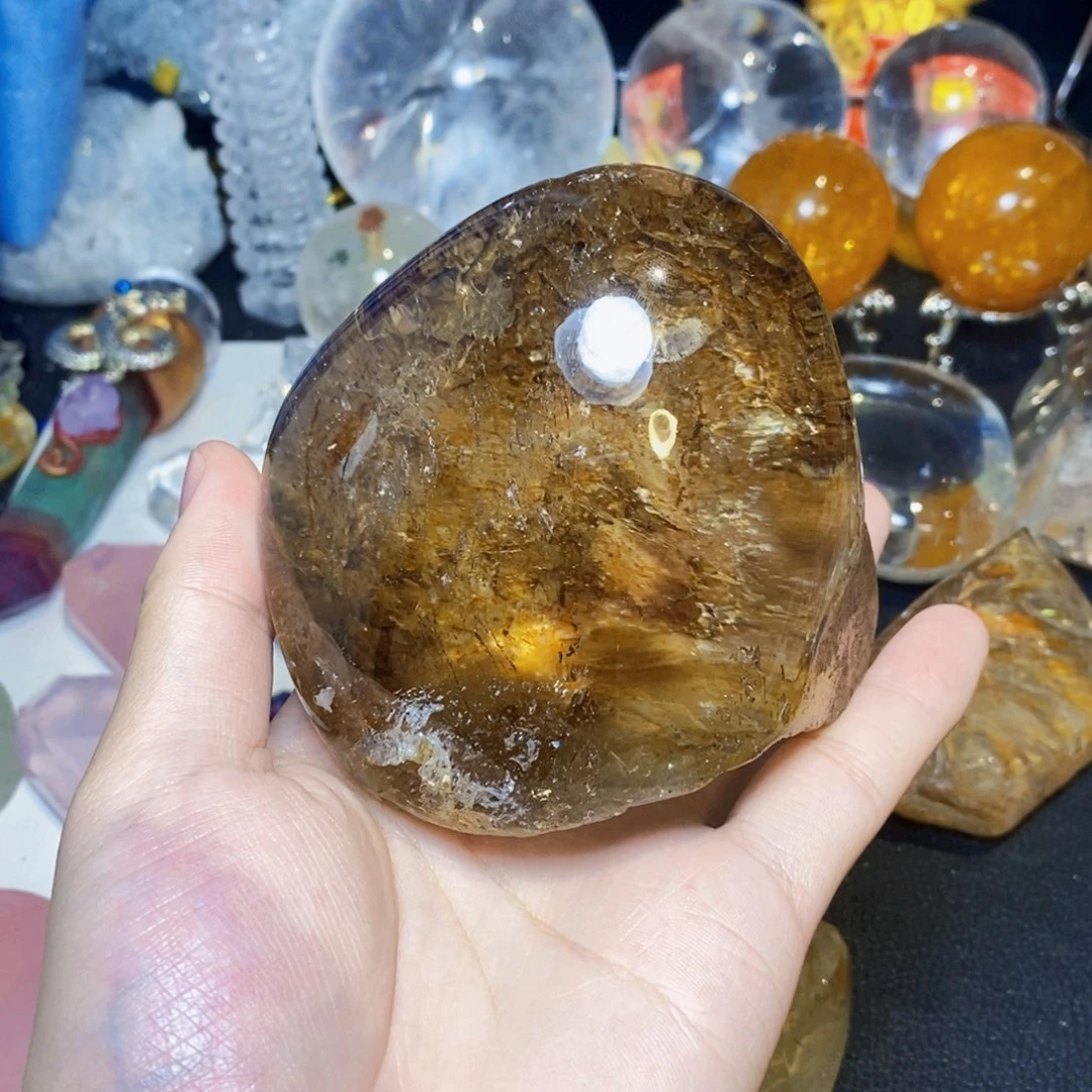 珠宝半成品水晶未镶嵌