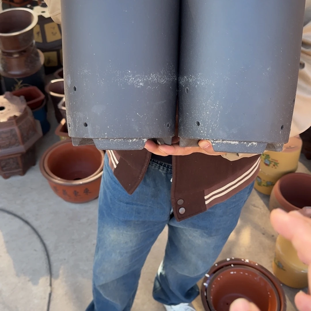 紫砂花盆口径14.18口径