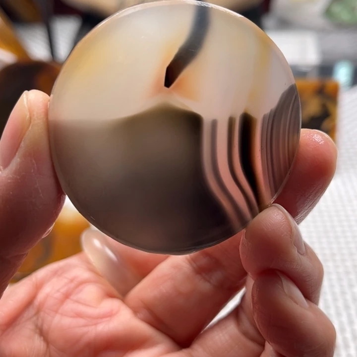 玛瑙/玉髓未镶嵌吊坠(不含链)