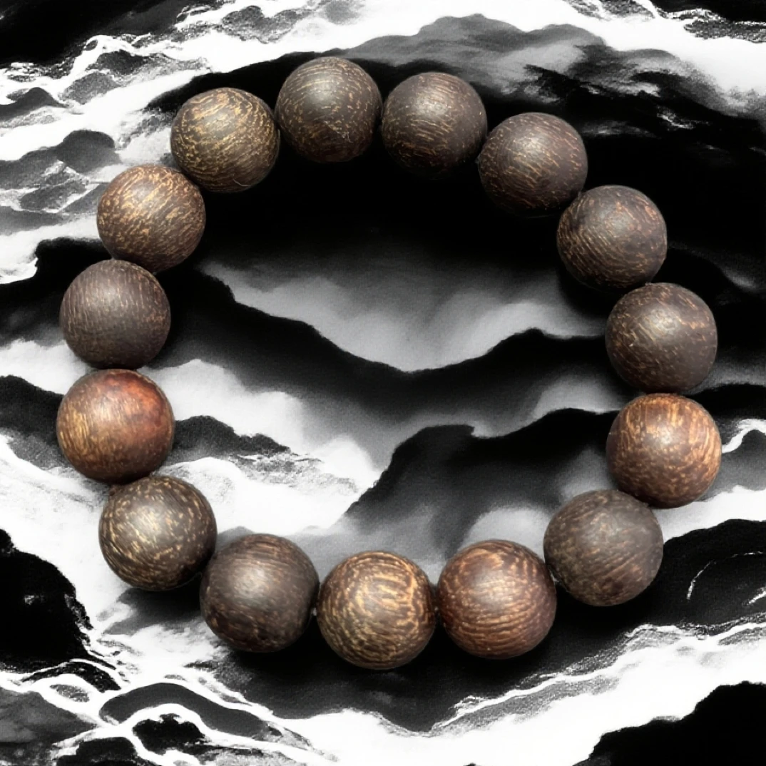 增香沉香木二哥文玩手串C29