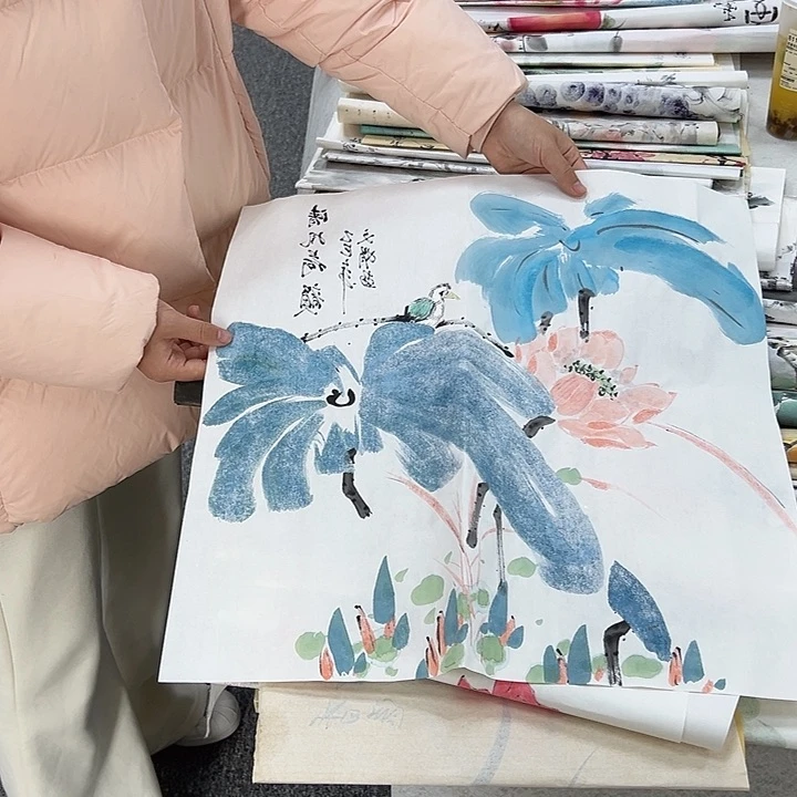 国画国画作品纯手绘