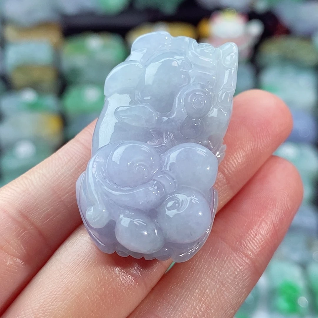 颈饰未镶嵌翡翠天然