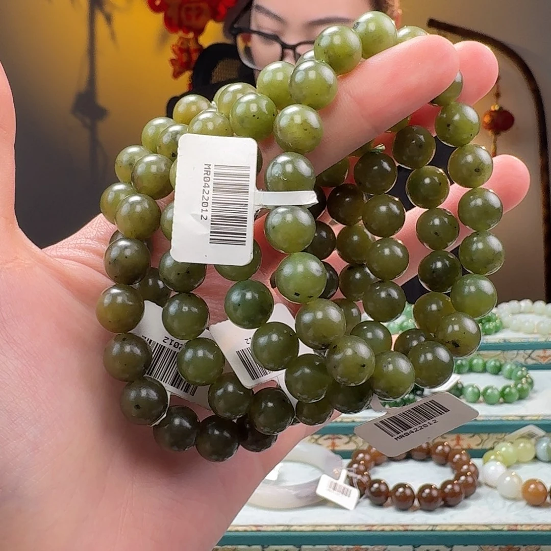 和田玉手串未镶嵌