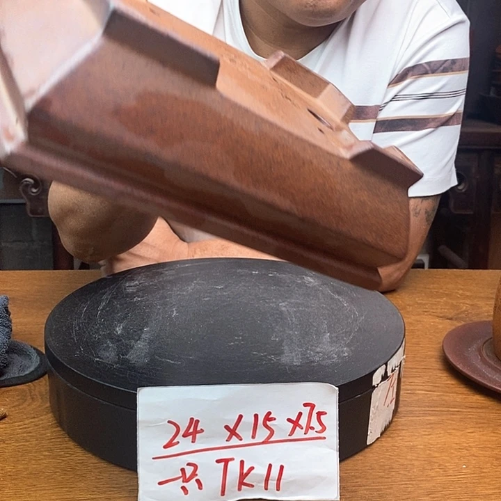 紫砂花盆货号一只TK11