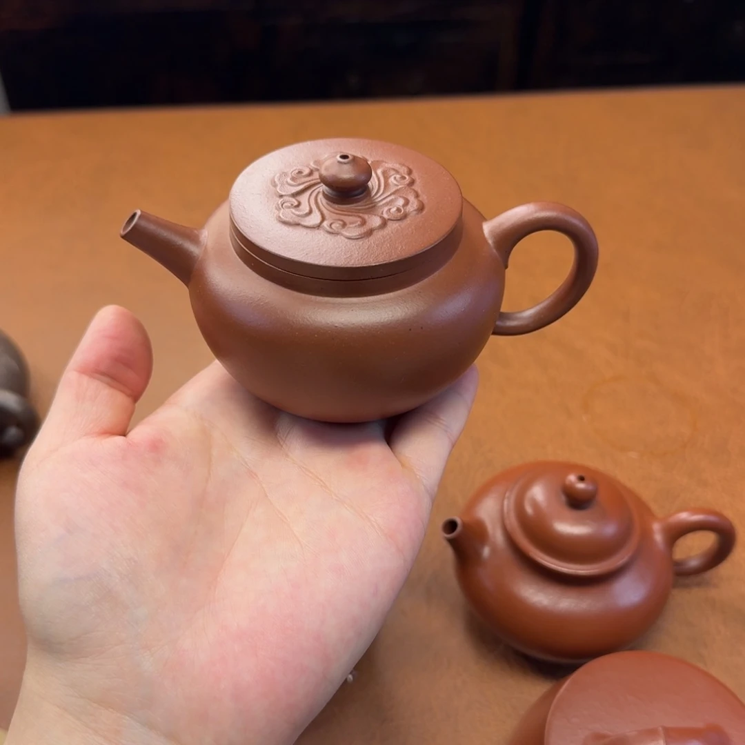 紫砂茶宠150cc，底槽清泥，全手工制作