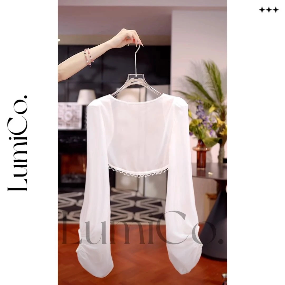 LumiCo.【月光开衫】新款法式温柔轻熟气质开衫