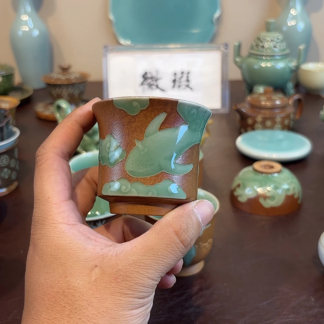 瓷片龙泉青瓷福利青瓷