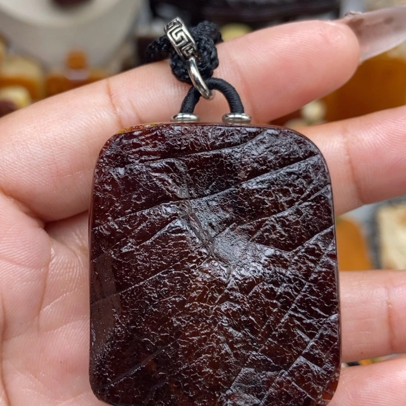 【闪购商品】未镶嵌颈饰琥珀