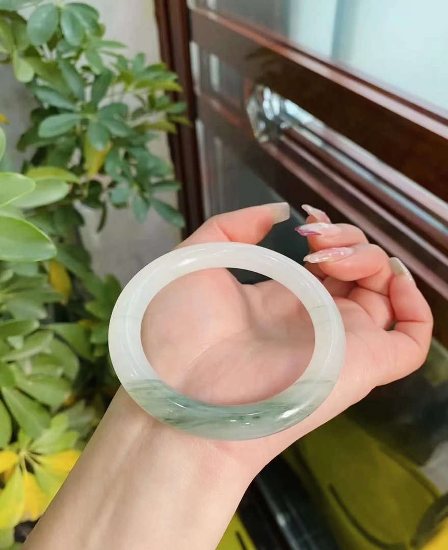 天山翠飘花手镯随机发货