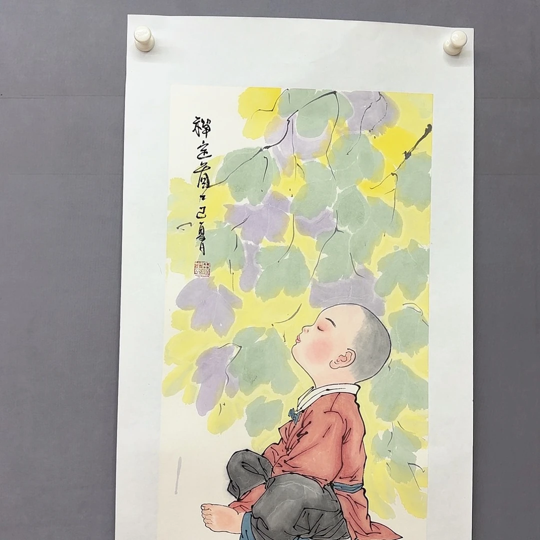 国画国画纯手绘作品请放心去藏