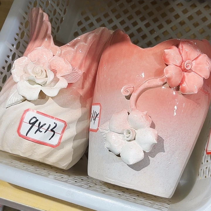 瓷片花盆多肉植物花盆