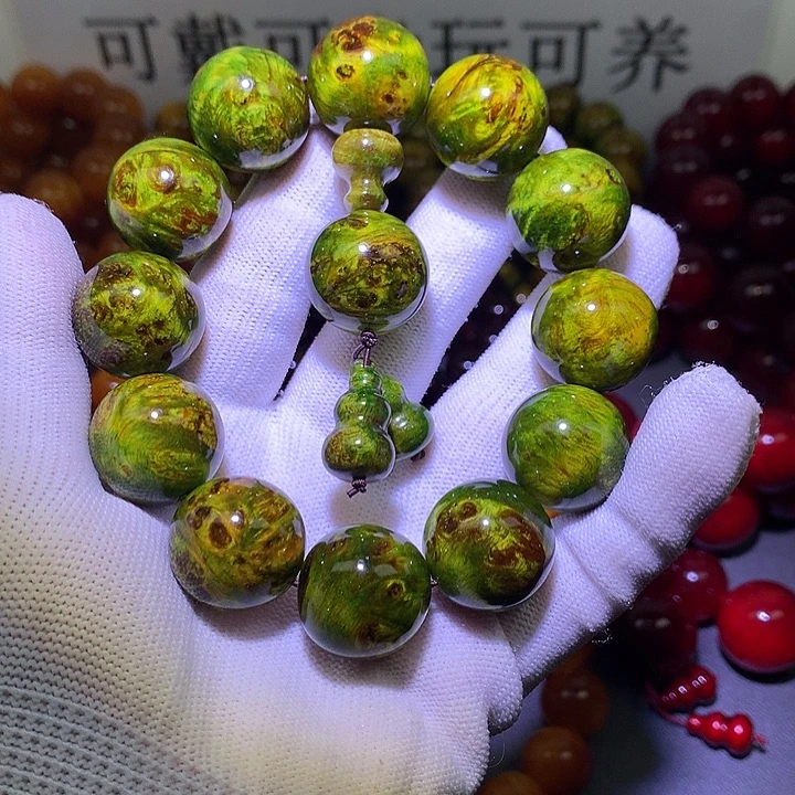 手串/手链松木（琥珀木）2.0 水墨丹青高货