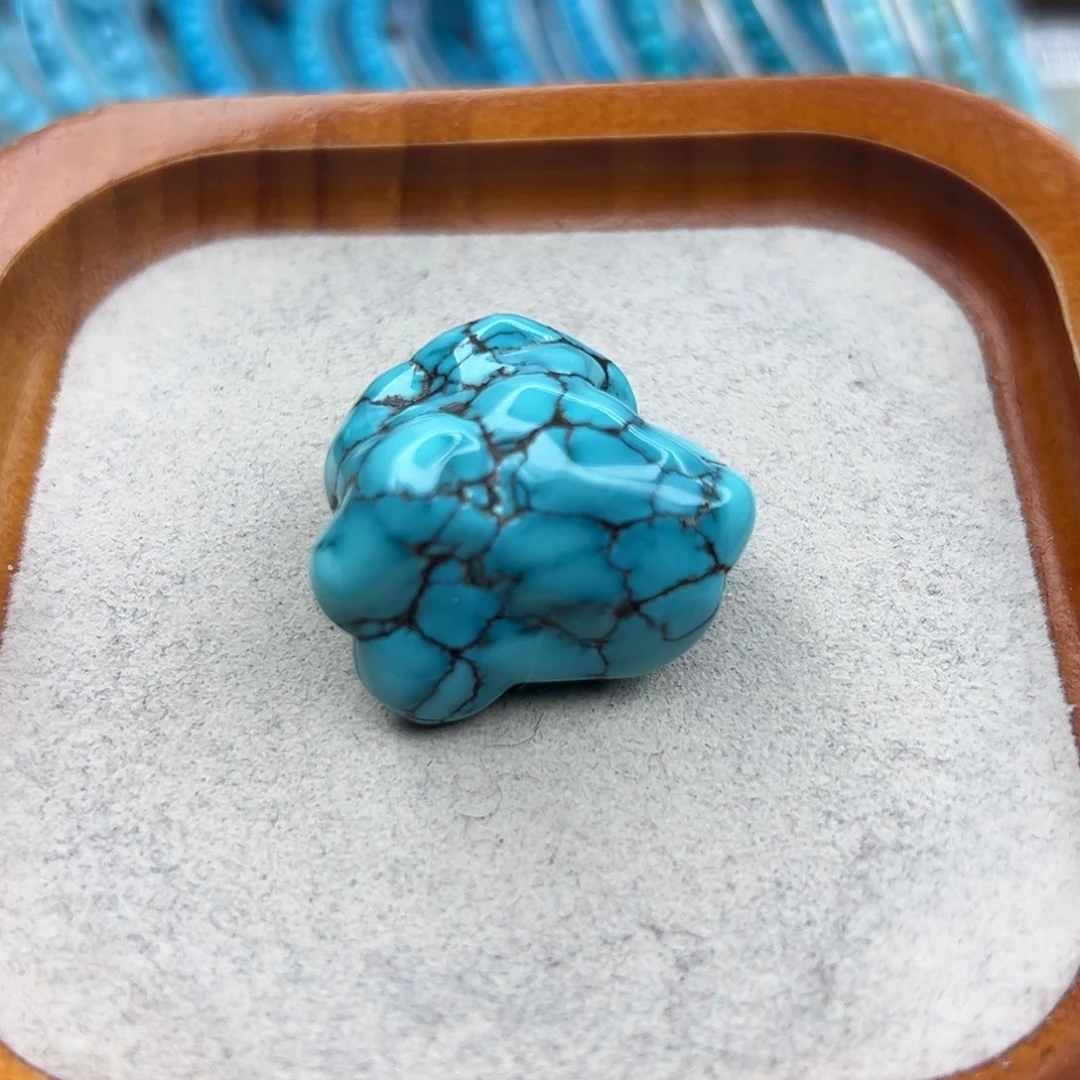 绿松石未镶嵌珠宝半成品