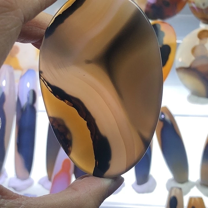 查罗石未镶嵌珠宝半成品121