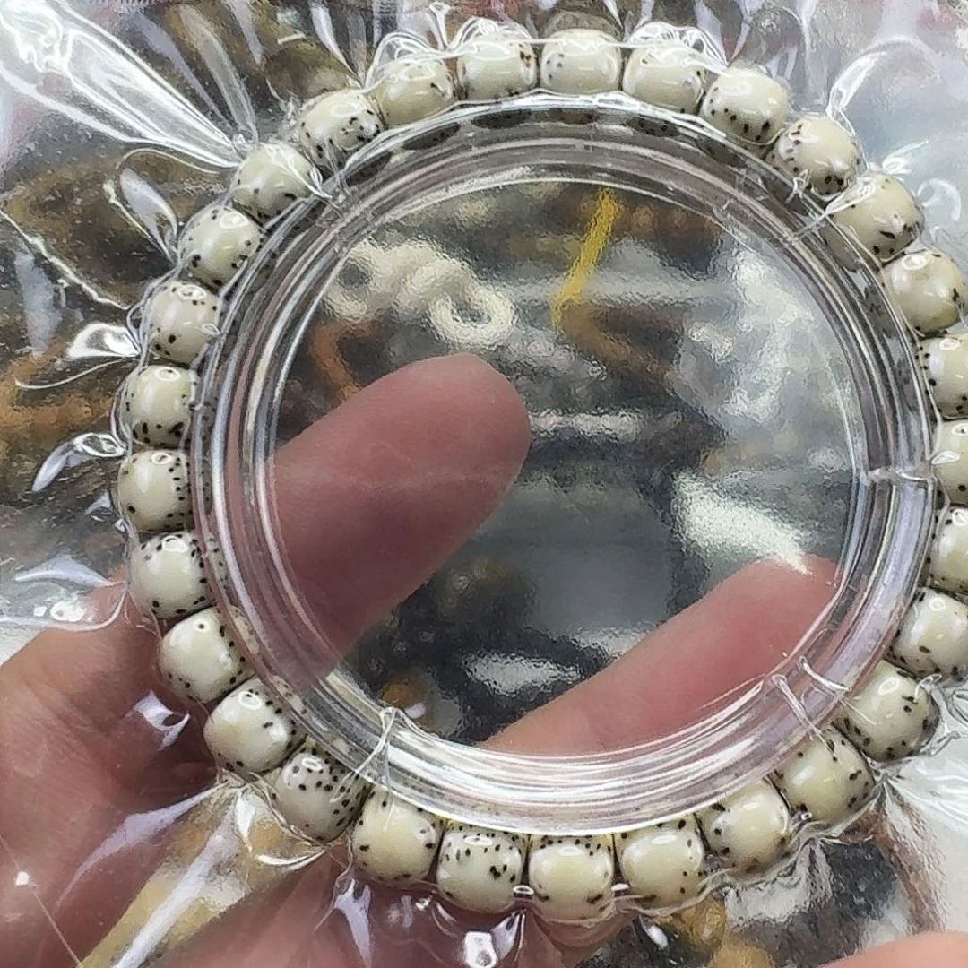 星月菩提手串28半臂星月菩提河豚8×7单圈