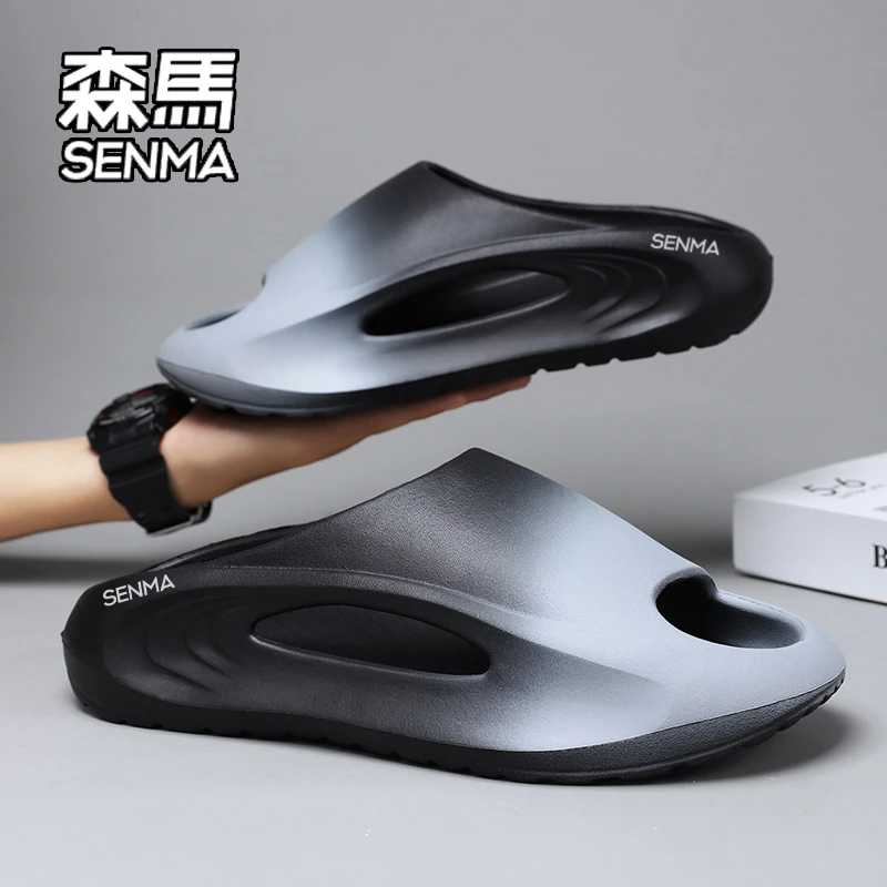 SENMA/森马拖鞋外穿潮运动夏季防滑2025年新款踩屎感耐磨男士拖鞋