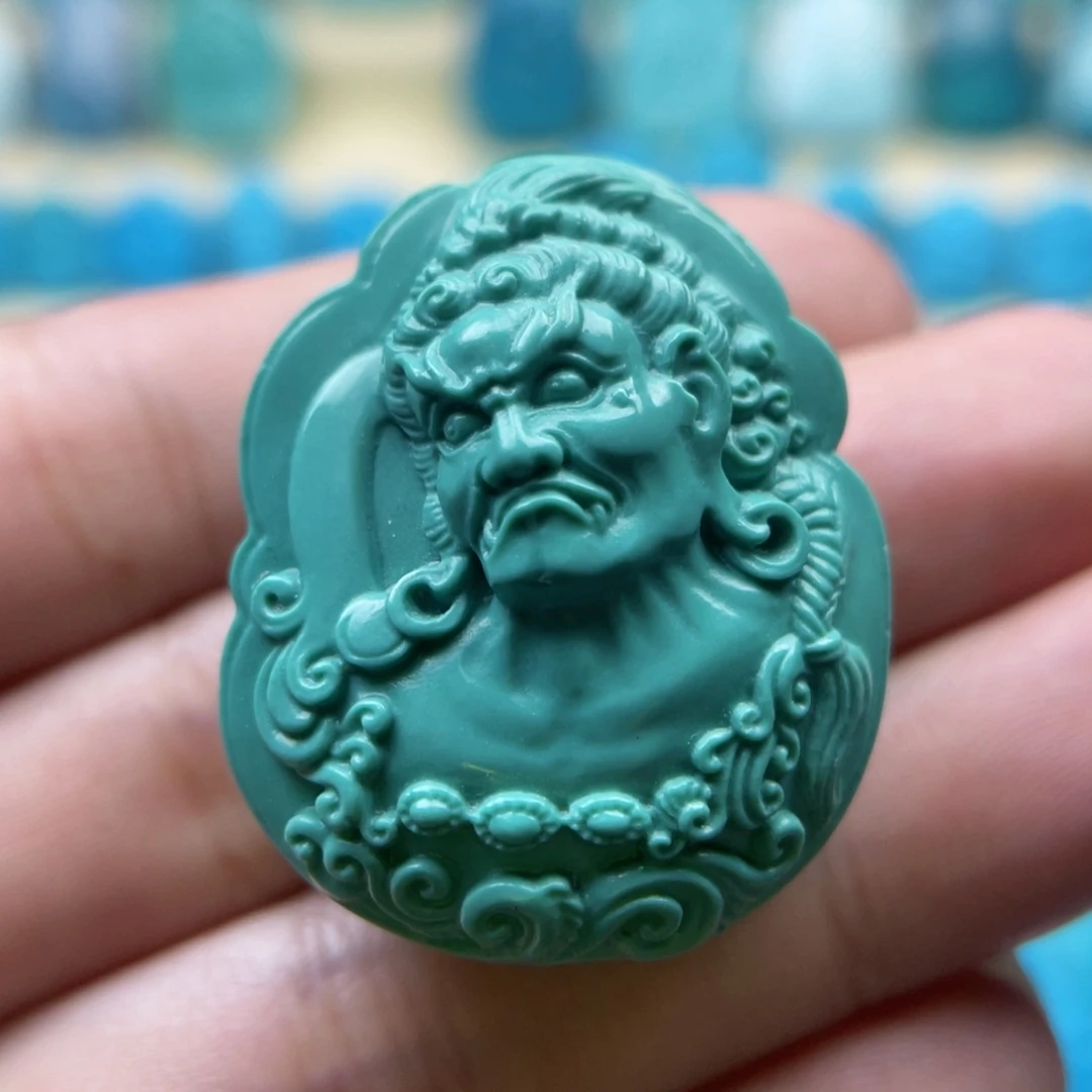 绿松石珠宝奇石未镶嵌