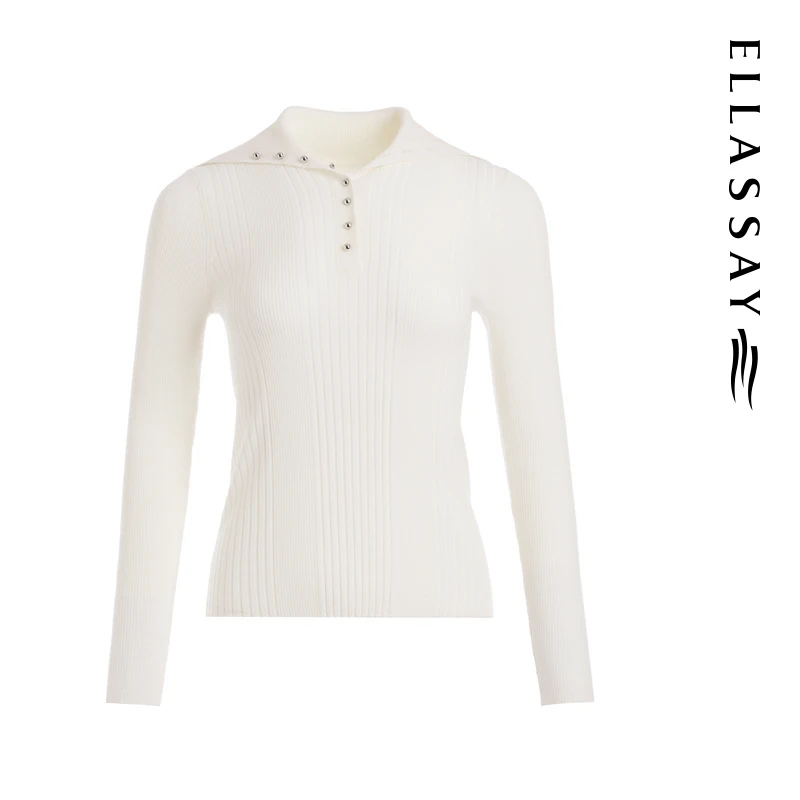 【星线好物】歌力思新款都市休闲修身针织衫女EWE3400600