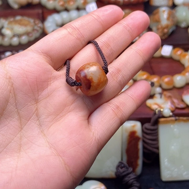 *****岫岩河磨玉（透闪石质玉）未镶嵌挂件