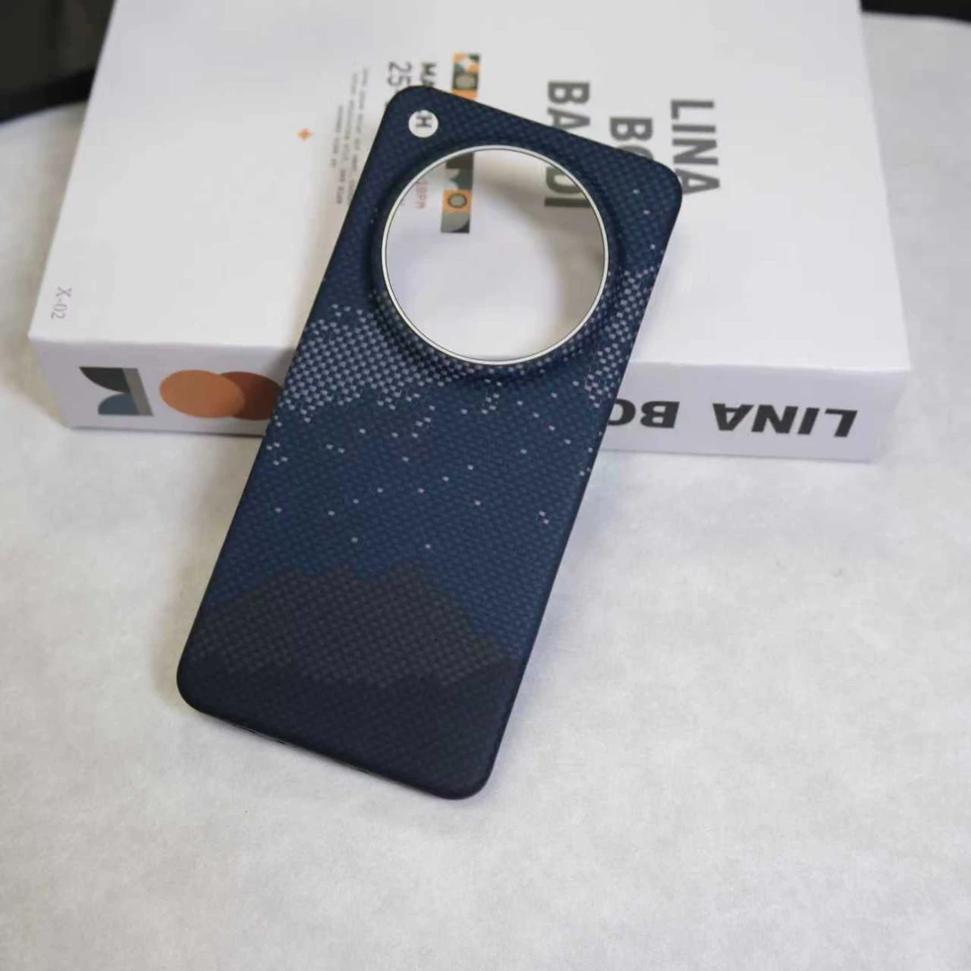 适用OPPOFindX8凯夫拉壳磁吸散热手机壳X8Pro芳纶纤维微瑕硬壳